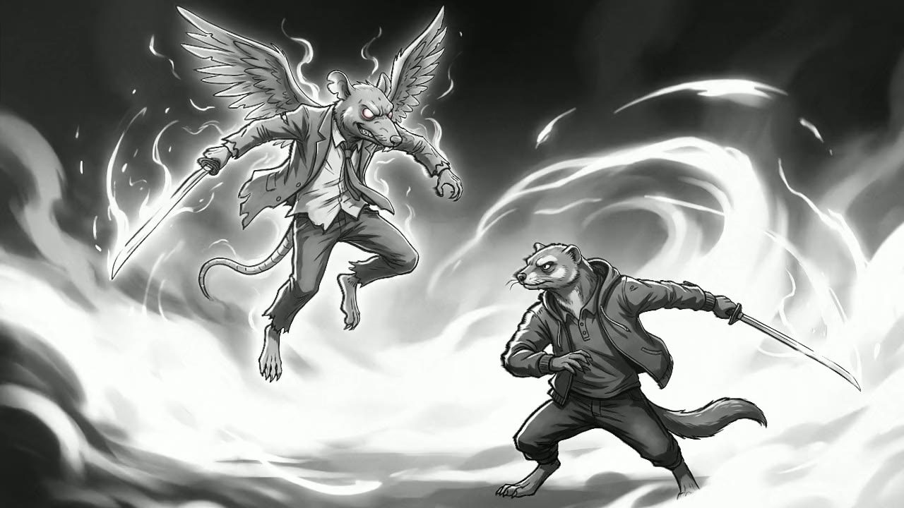 A frame from chapter 12.