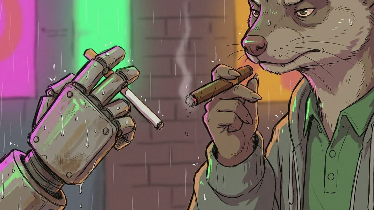A frame from chapter 5.